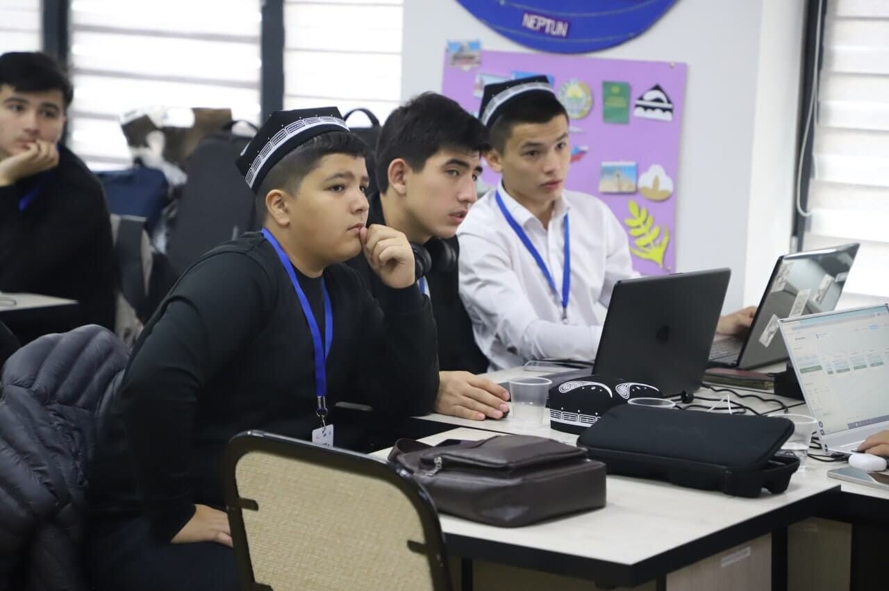 An educational hackathon was held in Uzbekistan